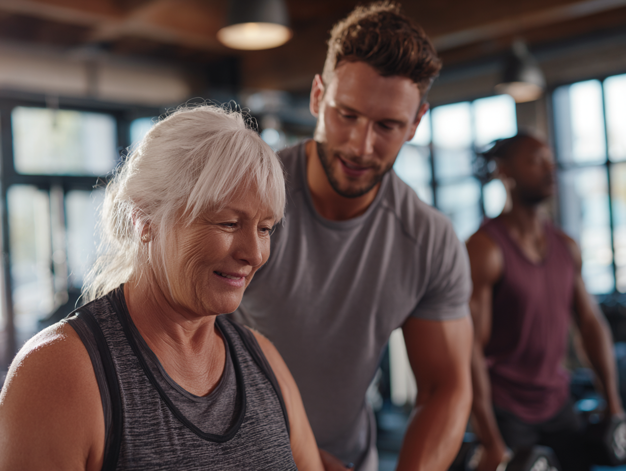 Сучасний фітнес зал з обладнанням